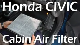 Honda Civic (2006-2025): Cabin Air Filter Replacement.