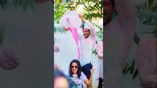 AlluArjun Holi celebration 🎉#shortsfeed #indianactor #holi #viralshort #alluarjun #explore #shorts