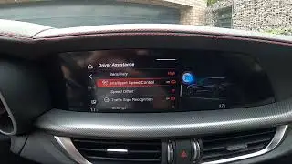 How to Enable or Disable Intelligent Speed Control in Alfa Romeo Stelvio ( 2017 - now )