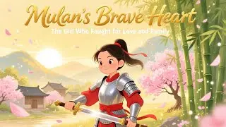 Mulan |The Brave Girl Who Became a Hero| Animated Story | A Tale of Bravery, Family, and Heart!