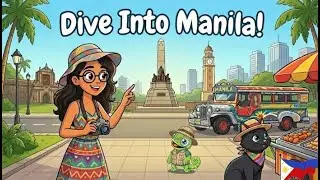 Dive into Manila! | Online Course for Kids | Global Adventures with Ava and Friends