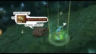 [Arcane Legends] Mid-game gear Sorcerer with Hyperos vs Elite Indigo map!