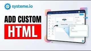 How to Add Custom HTML in systeme.io 2026 (Step by Step)