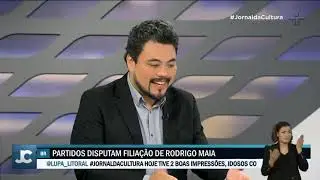 O jornalista Leonardo Sakamoto comenta sa&iacute;da de Rodrigo Maia do DEM