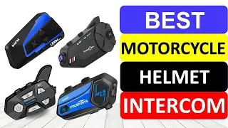 Top 5 Best Motorcycle Helmet Intercom In 2020 | Motorcycle Bluetooth Intercom
