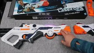 Nerf Laser Ops Deltaburst Review (deutsch)