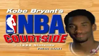 Playing Kobe Bryant's First Basketball Game From 1998! (Kobe Bryant In NBA Courtside)