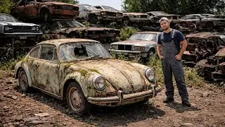 Silence Brings This 1963 Volkswagen Beetle Back to Life | ASMR Restoration
