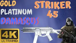 ЗОЛОТОЙ Striker 45 MW (4K) ПЛАТИНА И ДАМАСК | Советы/Руководство/Игровой процесс | Камуфляжи Modern Warfare (UMP)