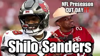 NFL Preseason Football CUT DAY: Lou Young reacts to Shilo Sanders being waived by the Buccaneers!
