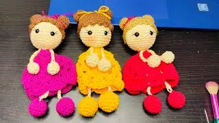 mini muñeca amigurumi paso a paso