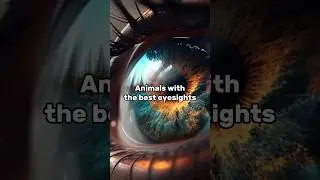 Best eyesights in the animal kingdom #shorts #eyesight #vision #animals