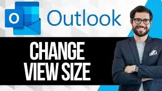 Как увеличить размер окна Outlook