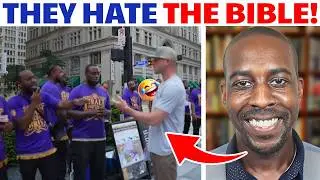 Christian DESTROYS Hebrew Israelites LYING About The Bible!
