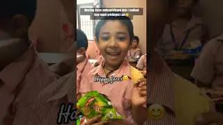 Empowering Smiles😊: A Day with Underprivileged NGO Kids | Pratishtha NGO Delhi #happiness #shorts