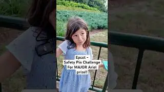 Epcot - Safety Pin Challenge for MAJOR Ariel prize!! #disneypins #disney #wdw #epcot