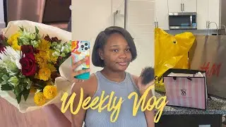 I CUT MY HAIR OFF, HOUSE HUNTING, MALL RUN + GROCERY HAUL | WEEKLY VLOG!