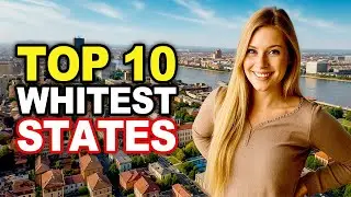 10 Whitest States in the United States 2025