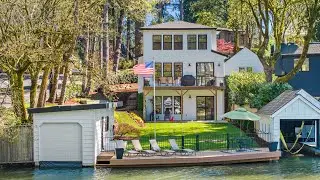 Real Estate Video shot on RED Komodo and DJI Mavic 3 Pro - Lake House