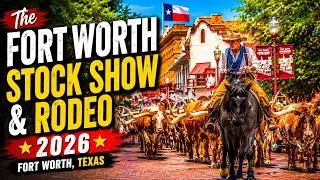 🔴 The Fort Worth Stock Show & Rodeo 2026 | Fort Worth, Texas
