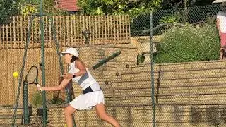 Pit Farm Tennis Women's Singles Final - Bridget vs Yuri.