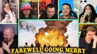 FAREWEL GOING MERRY | One Piece Episode 312 Reaction Mashup