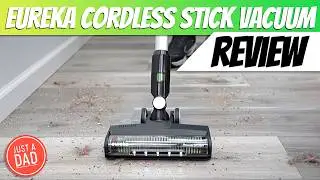 Eureka NEC370GR Cordless Stick Vacuum SET UP and REVIEW