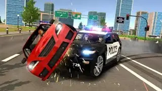 Police Car Chase Simulator  Android game part[2498] #animals #mrbeast #cow #gaming#games#gameplay#mr