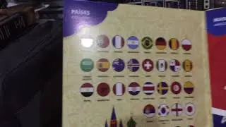 &Aacute;lbum das moedas comemorativas da R&uacute;ssia 2018