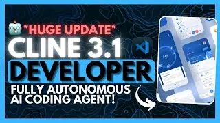 Cline v3.1 UPDATE: Fully Autonomous AI Coding Agent! (Checkpoints, Restore, Compare)