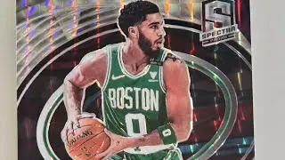Self-Graded Sports Cards: 2020-21 Panini Spectra Jayson Tatum/49 Variation 