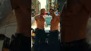 MUSCULAR POLICEMAN 3 #muscle #muscular #police #policeman  #ai #aimodel #aifitness #gym #cops