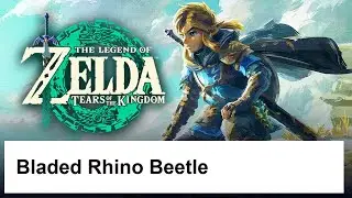 The Legend of Zelda Tears of the Kingdom - Bladed Rhino Beetle
