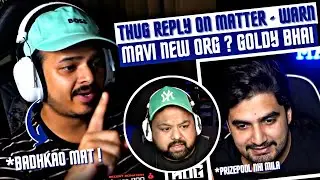 Thug on Target S8ul CC & Caster Matter - Warn 🚨 Mavi Lineup Talk Goldy Bhai