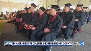 'It means hope': Inmates graduate from Calvin Prison Initiative
