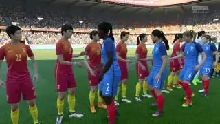FIFA 17 - FRANCE VS CHINA PR GAMEPLAY - WOMEN'S INTERNATIONAL CUP FRIENDLY MATCH