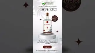 Matopos Gin available from African Superfood Products