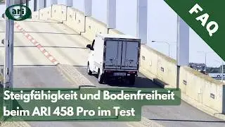 ARI 458 Pro im Test: Bodenfreiheit & Steigf&auml;higkeit &ndash; schafft er den Berg und unwegsames Gel&auml;nde? ⚡️