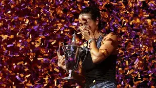 She won the biggest title of her career at the WTA Finals just three years ago but is now retired