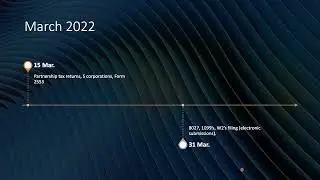 2022 Tax Calendar