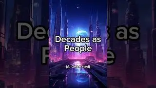 Ai Draws Decades as People! #ai #aiart #midjourney #people #decade #1900s #2000s #male #female