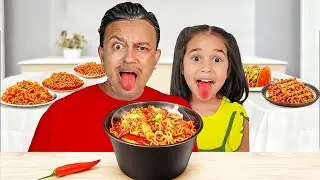 EATING THE WORLDS SPICIEST NOODLES! 🔥