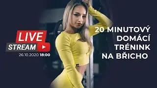 20 minutový domácí trénink na břicho l Zuzana Kardošová