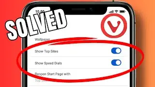 How to access Speed Dial settings in Vivaldi