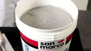 Нанесение декоративной штукатурки CONCRET ART (San Marco, Italy 🇮🇹)