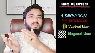 Part 1 -Types Of line | Principle Of design (Element of Design ) Must Important For Designer