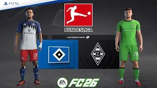 Hamburger v Borussia Mönchengladbach | Bundesliga 25/26 Matchday 18 | Full Match | FC 26 - PS5™[4K]