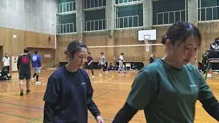 【ソフトバレー】ドリームカップ　パレスリーグ　決勝戦　カエル vs BANANA 