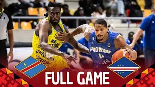 Group Phase | Congo DR v Cape Verde | Full Basketball Game | FIBA AfroBasket 2025
