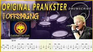 Original Prankster - The Offspring | DRUM SCORE Sheet Music | #00 DRUMSCRIBE